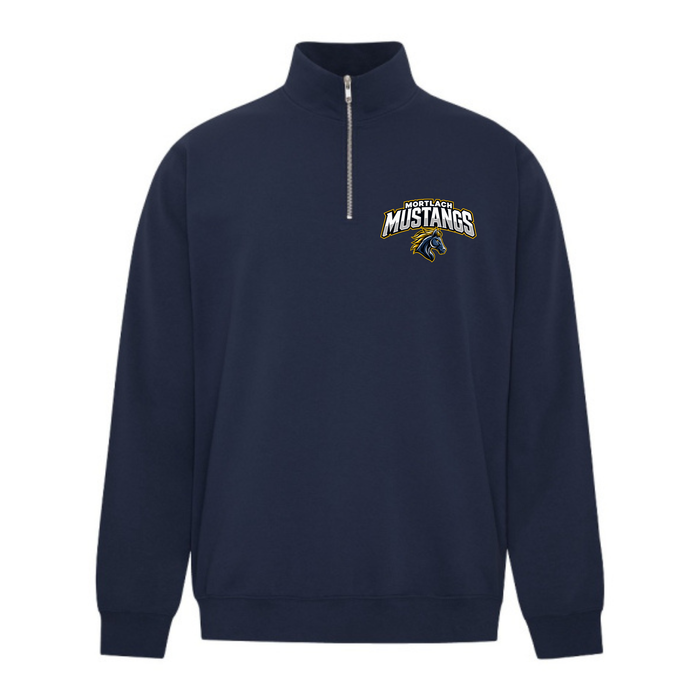 Mustangs 1/4 Zip - Adult