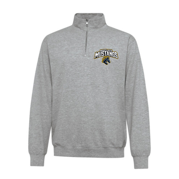 Mustangs 1/4 Zip - Adult