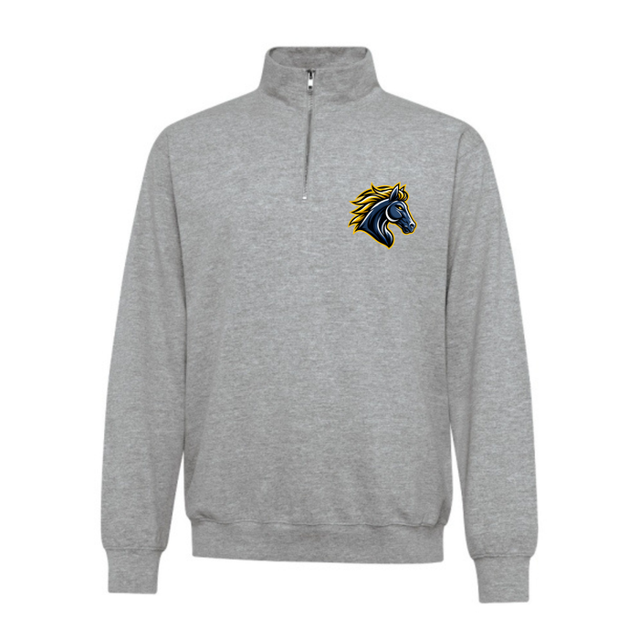 Mustangs 1/4 Zip - Adult