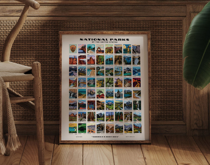 National Parks Scratch-Off | Native Maps