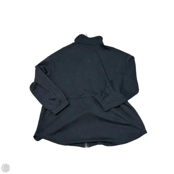 New! Athletic Jacket By Cable And Gauge In Black, Size: 1x
