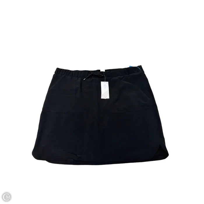 New! Athletic Skort By Chicos In Black, Size: Xl