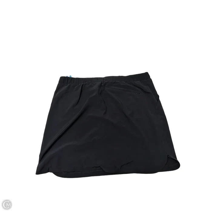 New! Athletic Skort By Chicos In Black, Size: Xl