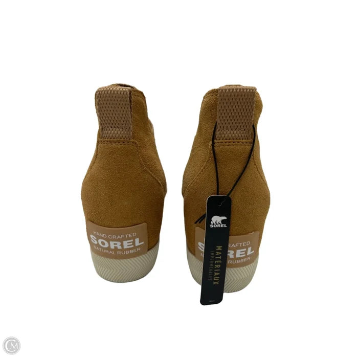 New! Boots Ankle Flats By Sorel In Brown, Size: 10