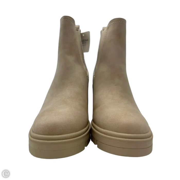New! Boots Ankle Heels By Arizona In Tan, Size: 9