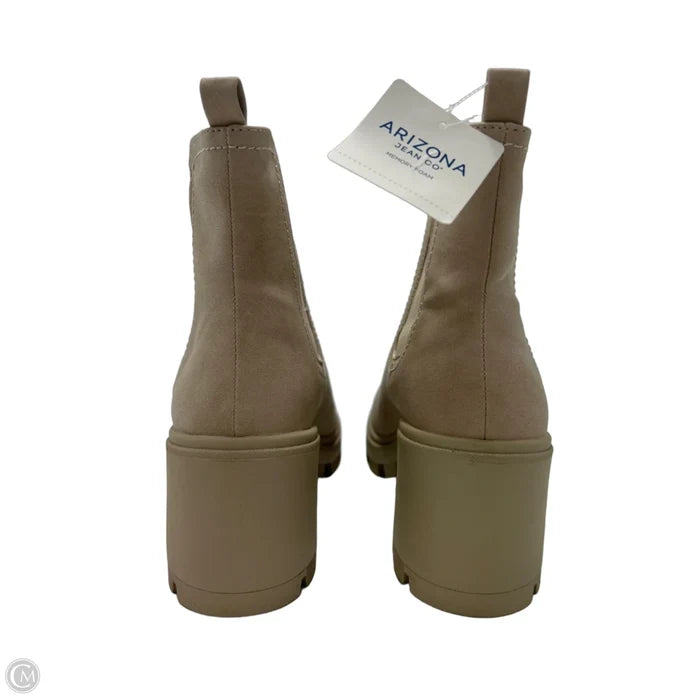 New! Boots Ankle Heels By Arizona In Tan, Size: 9