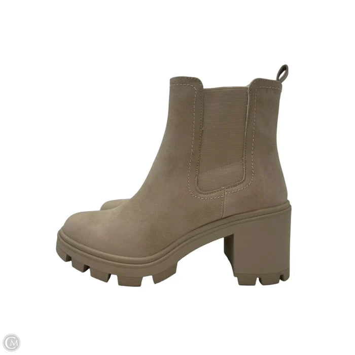 New! Boots Ankle Heels By Arizona In Tan, Size: 9