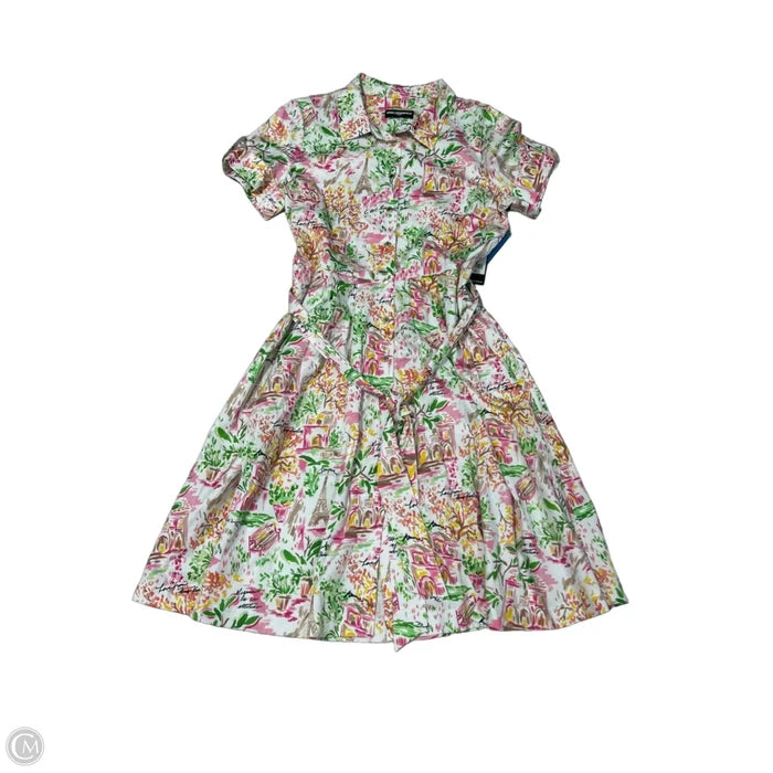 New! Dress Designer By Karl Lagerfeld In Multi-colored, Size: L