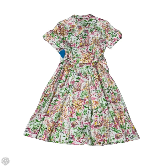 New! Dress Designer By Karl Lagerfeld In Multi-colored, Size: L