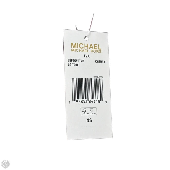 New! Michael Kors Eva Ombre Designer Tote w/ Pouchette