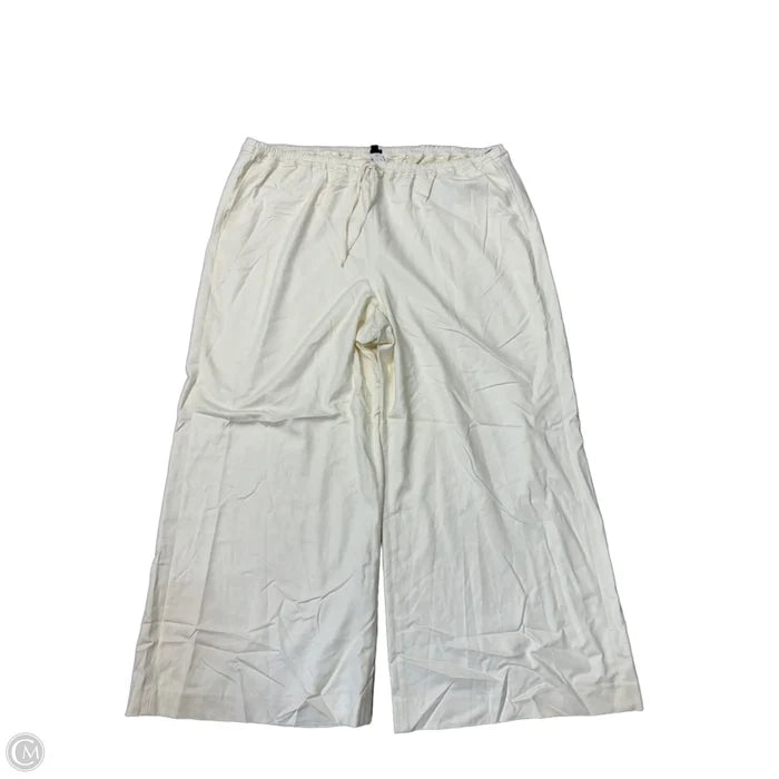 New! Pants Wide Leg By J. Crew In Cream, Size: 22