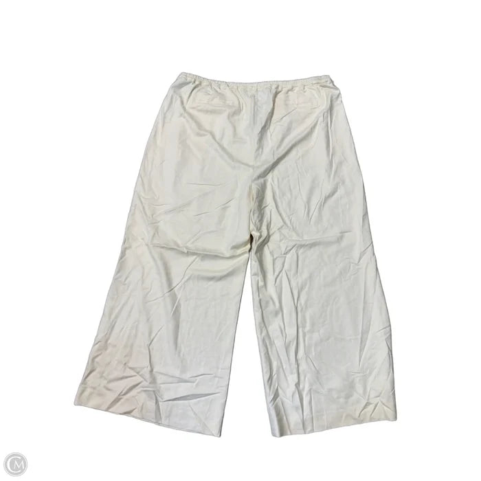 New! Pants Wide Leg By J. Crew In Cream, Size: 22