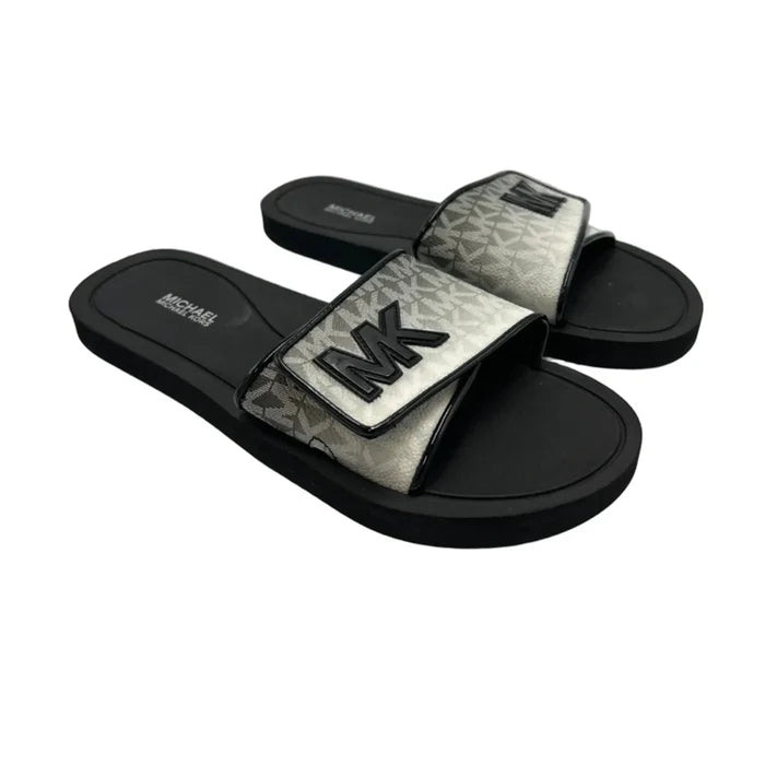 New! Shoes Designer By Michael Kors In Black & White, Size: 8