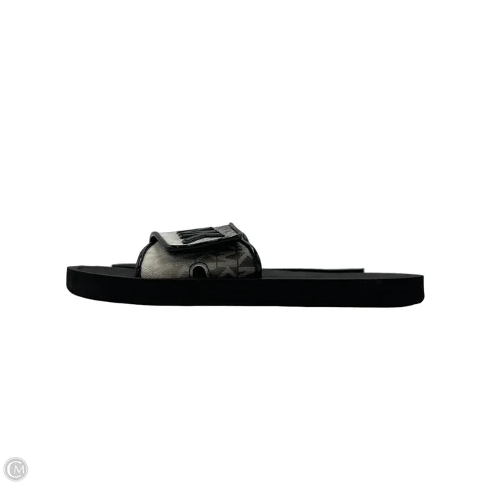 New! Shoes Designer By Michael Kors In Black & White, Size: 8
