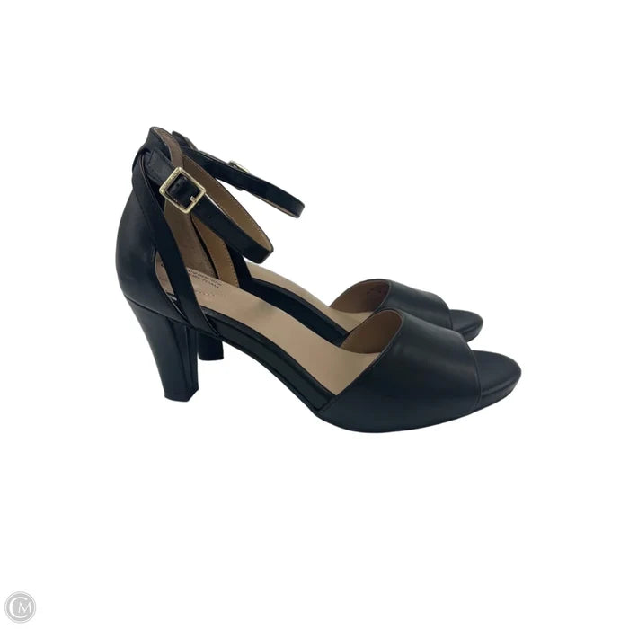New! Shoes Heels Block By Giani Bernini In Black, Size: 8