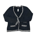 New! Sweater Cardigan By Talbots In Black, Size: L