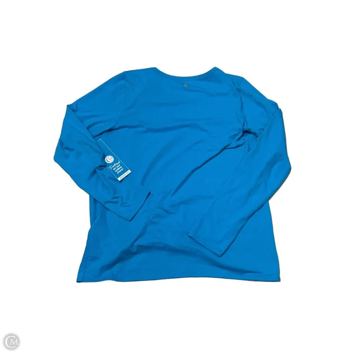 New! Top Long Sleeve Designer By Lilly Pulitzer In Blue, Size: Xl