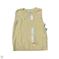 New! Top Sleeveless By Banana Republic In Yellow, Size: S
