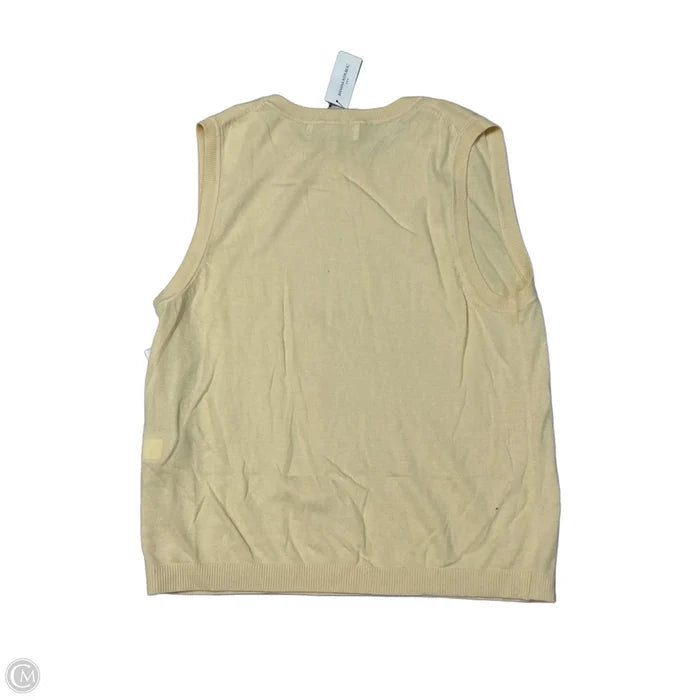 New! Top Sleeveless By Banana Republic In Yellow, Size: S