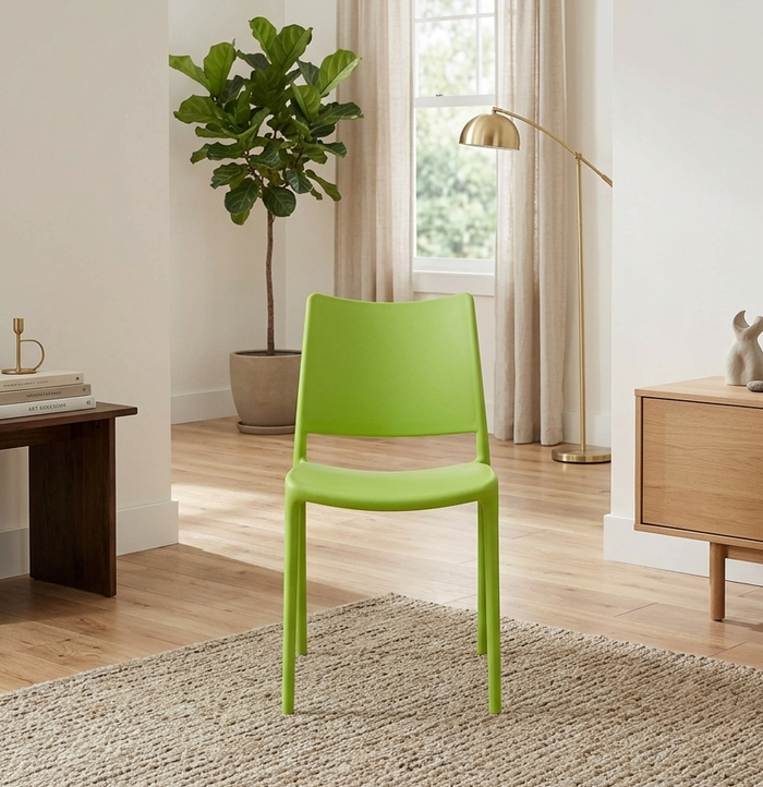 Novryn Dining Side Chair - Green Denmark Home