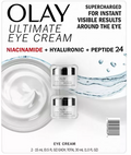 Olay Ultimate Niacinamide + Hyaluronic + Peptide Eye Cream (0.5 fl. oz., 2 pk.)