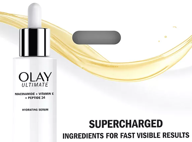 Olay Ultimate Niacinamide + Vitamin E + Peptide 24 Hydrating Serum (1.3 fl. oz., 2 pk.)