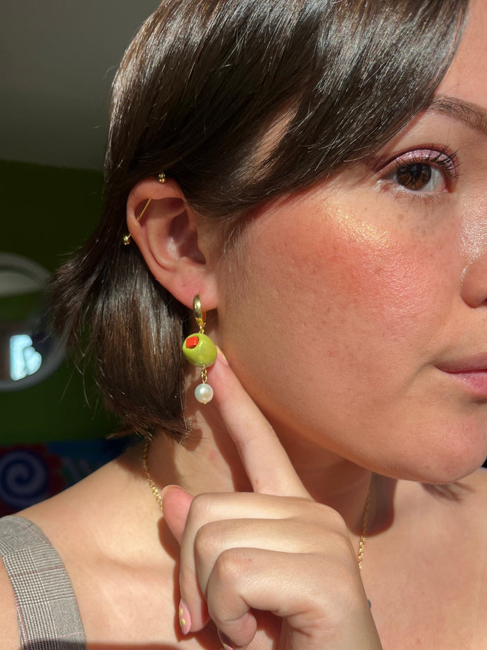 Olive Earrings | Yuuka Universe
