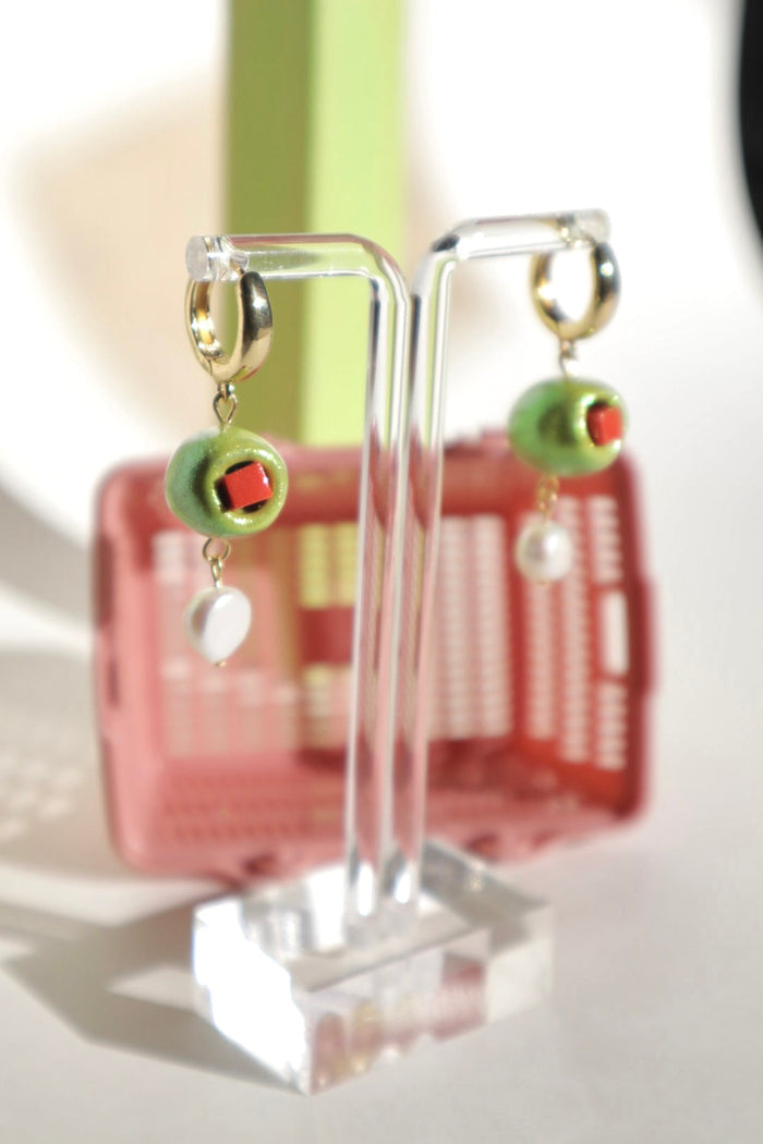 Olive Earrings | Yuuka Universe