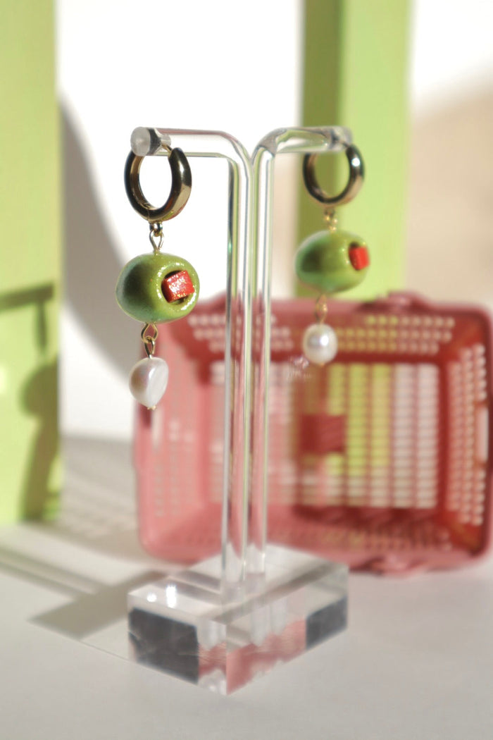 Olive Earrings | Yuuka Universe