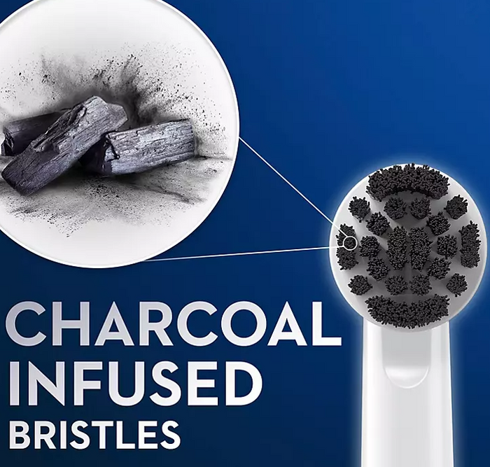 Oral-B Charcoal Electric Toothbrush Replacement Brush Heads (8 ct. Refills)
