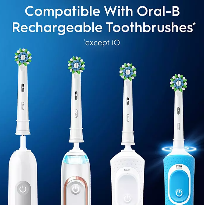 Oral-B CrossAction Electric Toothbrush Replacement Brush Heads (10 ct.)