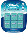 Oral-B Glide All-in-One Dental Floss, Brilliance Blast (44 m, 6 pk.)
