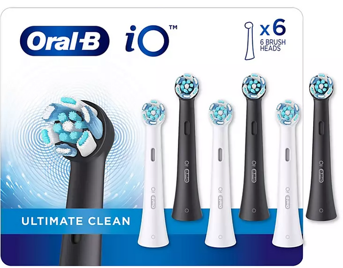 Oral-B iO Series Electric Toothbrush Replacement Brush Heads (6 ct. Refills)