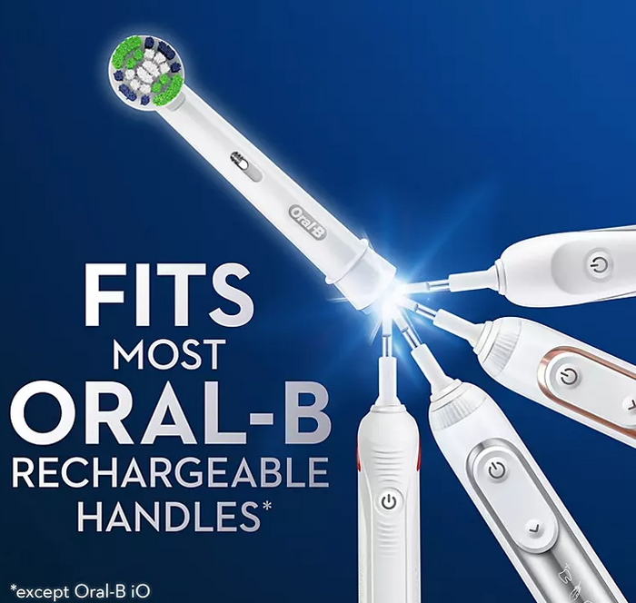 Oral-B Precision Clean Electric Toothbrush Replacement Brush Heads (8 ct.)