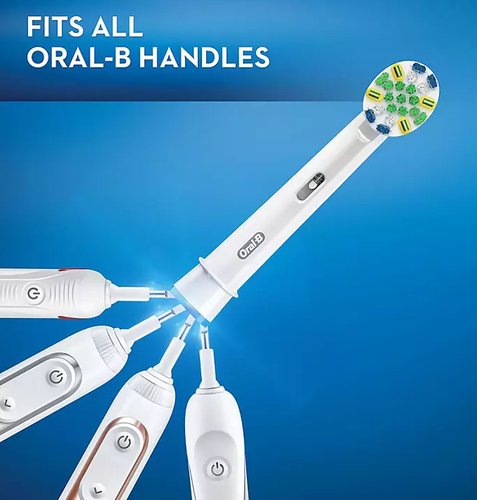 Oral-B Replacement Brush Heads, Floss Action (8 ct.)