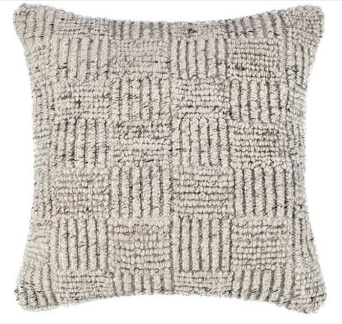 Outdoor Pillow PERFORMANCE VICO IVORY 22X22