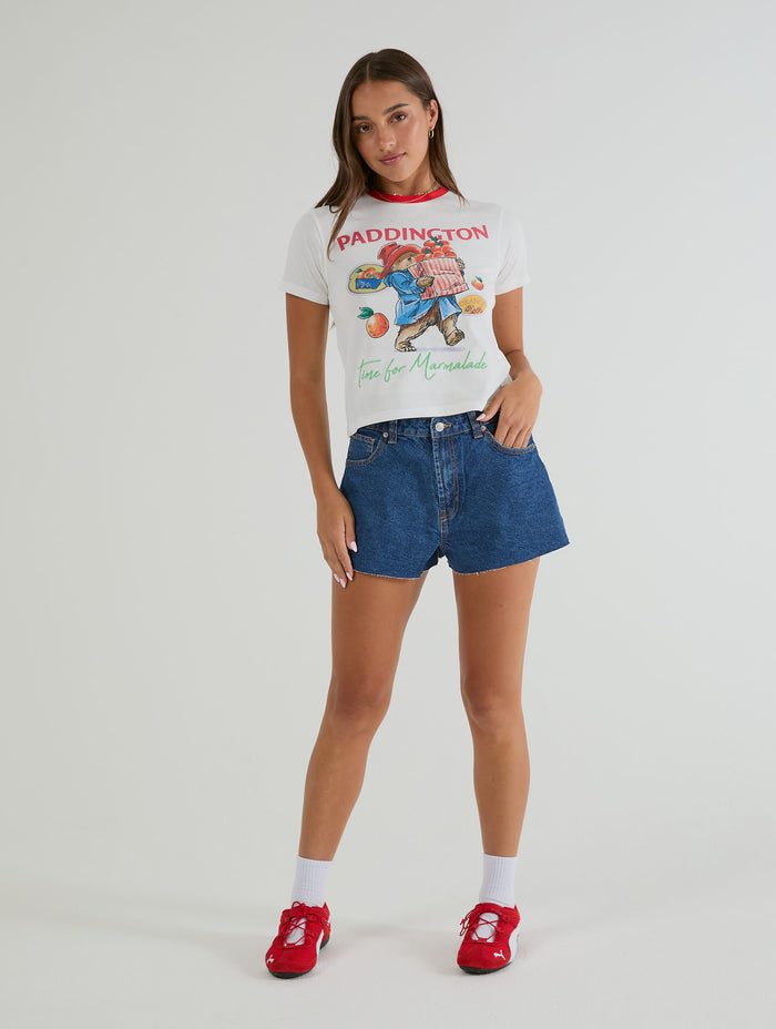 Paddington x Skinnydip Marmalade Baby Tee Tops & T-Shirts Skinnydip London