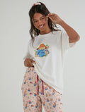Paddington x Skinnydip Orange Check Pyjama Set Lingerie & Nightwear Skinnydip London