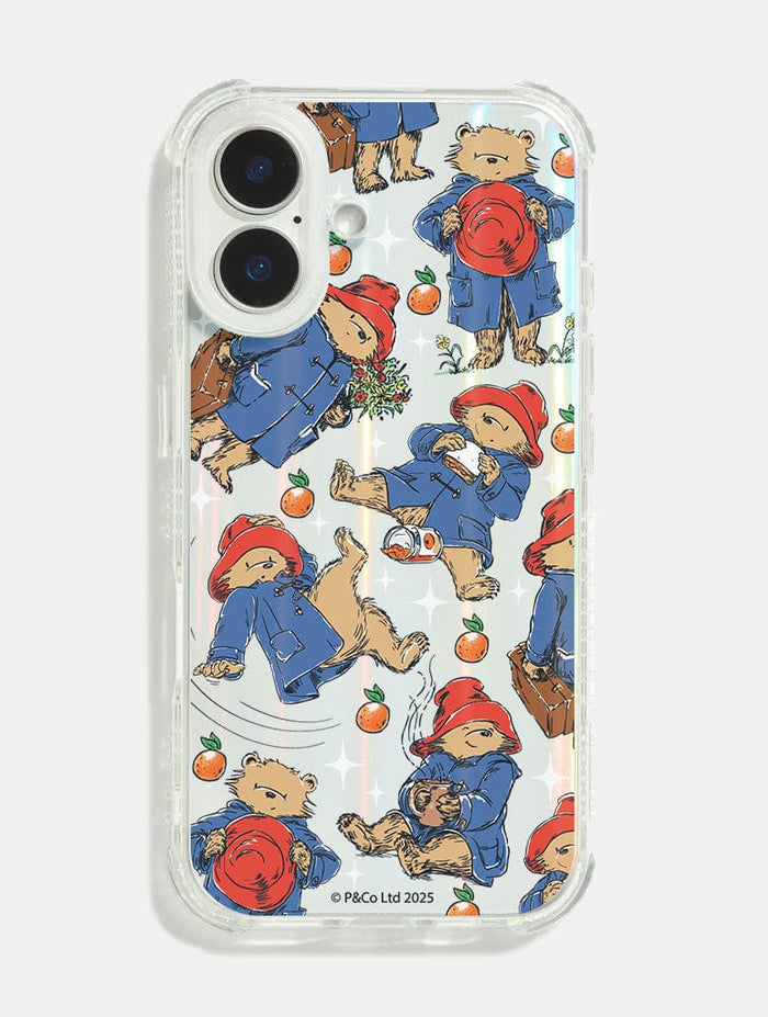 Paddington x Skinnydip Paddington Repeat Holo Shock iPhone Case Phone Cases Skinnydip London