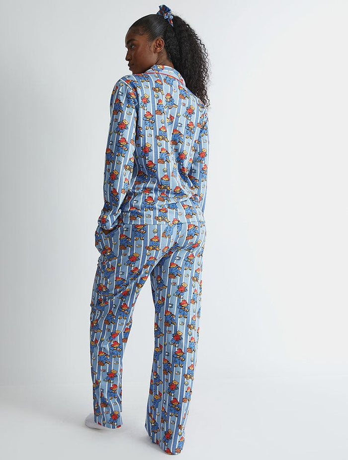 Paddington x Skinnydip Pyjama Set in Blue Lingerie & Nightwear Skinnydip London