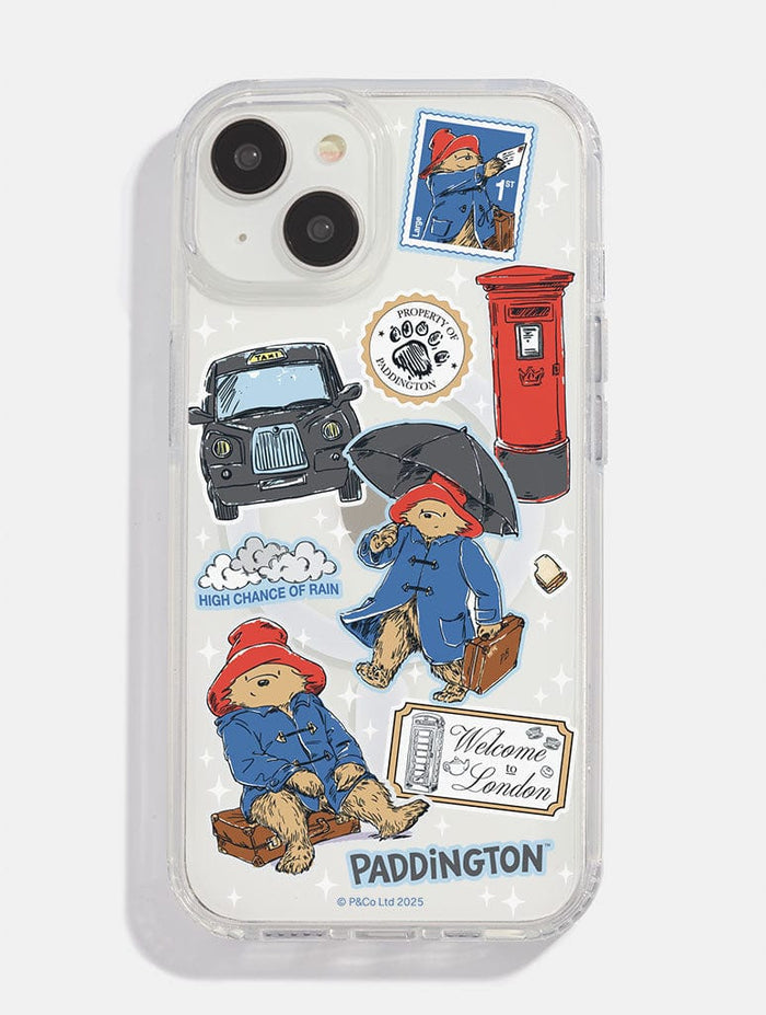Paddington x Skinnydip Travel Sticker MagSafe iPhone Case Phone Cases Skinnydip London