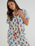 Paddington x Skinnydip Yellow Stripe Pyjama Set Lingerie & Nightwear Skinnydip London
