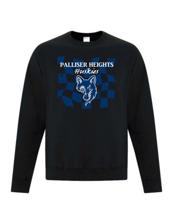 Palliser Checkered Hoodie or Crewneck