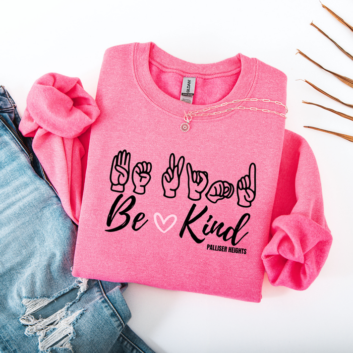 Palliser Heights - Pink Crewneck