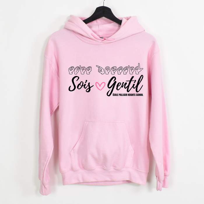 Palliser Heights - Pink Hoodie