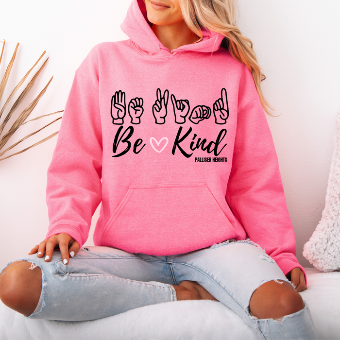 Palliser Heights - Pink Hoodie
