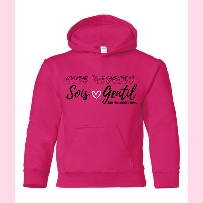 Palliser Heights - Pink Hoodie