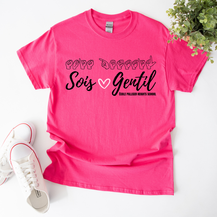 Palliser Heights - Pink T shirt
