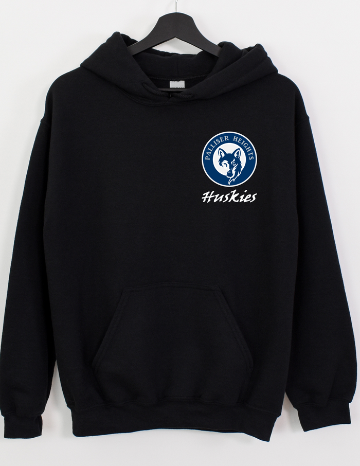 Palliser Heights Black Hoodie - All Sizes
