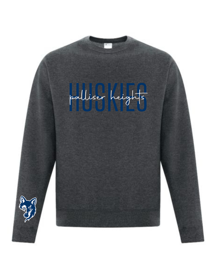 Palliser Heights Huskies Crewneck or Hoodie